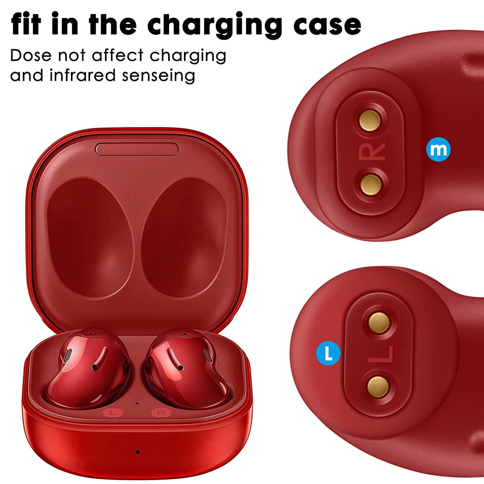 Charging Case Galaxy Buds Plus Red India Bluetooth Earphone