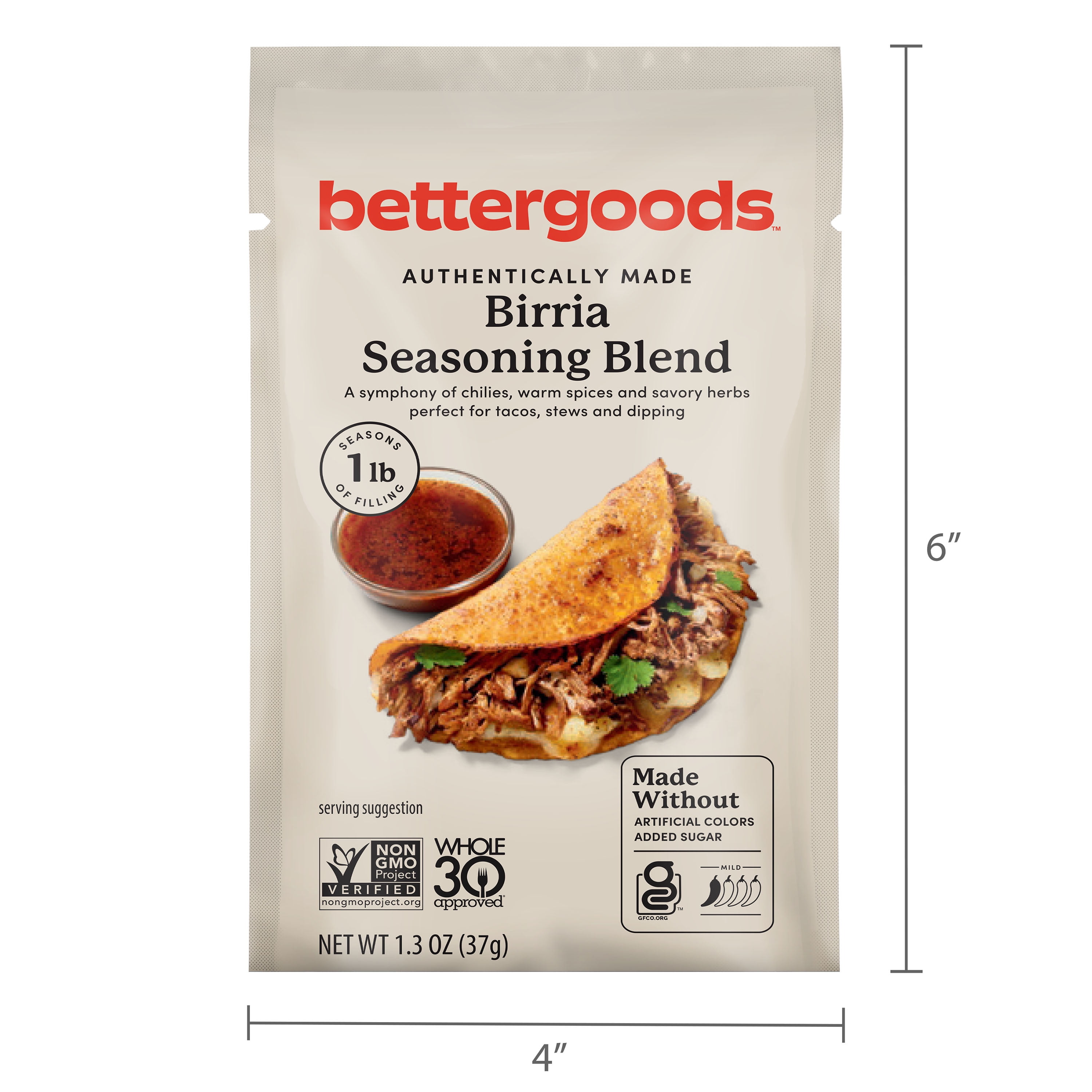 bettergoods Birria Seasoning Blend, 1.3 oz