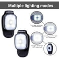 thumbnail image 3 of Running Clip Lights for Runners (4 PCS) - LED Clip-On Lights for Night Running, 3 of 5