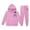 Pink, variant on Girls Outfit Printed Cute Sweatshirt Indoor for Girls Breathable Wide Leg Stylish Summer Children Pants Set