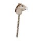 thumbnail image 2 of Caballo de palo de peluche, caballo de juguete de palo, cabeza de animal de peluche hecha a mano para Beige, 2 of 9