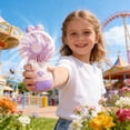thumbnail image 4 of Handheld Fan Mini USB Rechargeable Small Fan - Portable Outdoor Student Small Fan for Personal Cooling, 4 of 6