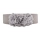 thumbnail image 3 of Cinturón ancho para mujer, cinturón elástico para vestido, elegante cinturón grueso para vestido. Gris, 3 of 9