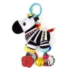 Bright Starts Sensory Plush Pals Zebra Take Along Toy
