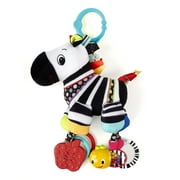 Bright Starts Sensory Plush Pals Zebra Take Along Toy