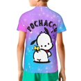 thumbnail image 2 of Sanrio Pochacco Kids T-Shirt 3d Printed Graphic T-Shirts Boys And Girls Short Sleeve Shirts For Youth Kids X-Small, 2 of 6