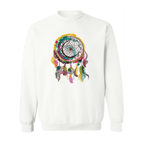 Colored Dreamcatcher Design  Sweatshirt Women -Image by Shutterstock, Female 3X-Large