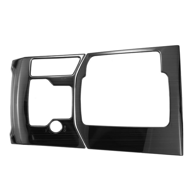 Unique Bargains Car Gear Shift Frame Cover Trim Set Protector interior para Mazda CX-5 CX5 2017-2022 Negro