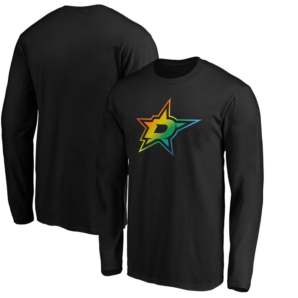 Fanatics Dallas Stars Fanatics Branded Team Pride Logo Long Sleeve T