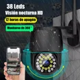 thumbnail image 2 of Cámara De Seguridad Exterior 2mp Wifi Visión Nocturna Alarma 38led Starcat Ec107 Color Negro, 2 of 8