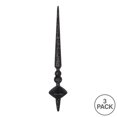 thumbnail image 2 of Vickerman M183317G 12 Po. Embout de Cupola Pailleté Noir 3 par Sac, 2 of 3