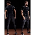 thumbnail image 3 of Camiseta de compresión 2025 para hombre, ropa deportiva de verano, camiseta para correr, camisetas deportivas elásticas de secado rápido, camisetas atléticas para entrenamiento en gimnasio para hombre, 3 of 5