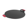 thumbnail image 1 of Pizza Pan Lodge de hierro fundido de 38 cm con empuñaduras de silicona, 1 of 2