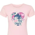 thumbnail image 2 of Star Wars - Valentine Droid You're Looking For - Juniors Fitted Graphic T-Shirt, 2 of 4