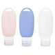 thumbnail image 1 of Botellas recargables a prueba de fugas: botellas de viaje de 90 ml, artículos de tocador, champús y más, rellenos para medias (paquete de 3) para hombres o mujeres, 1 of 5