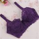 thumbnail image 1 of SVOKOR, sujetadores para mujer, moda informal, Sexy, cuello en V, Color sólido, almohadilla para el pecho, encaje, eslinga, nailon, transpirable, elasticidad, sujetadores cómodos para mujer Tan Jianjun unisex, 1 of 2
