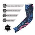thumbnail image 5 of ALAZA Flamingo Summer Palm Leaves UV Sun Protection Arm Sleeves UPF 50+ Compression Cooling Sleeve 1 Pair, 5 of 7
