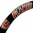 thumbnail image 4 of Fremont Die 2324588521 Calgary Flames Mesh Style Steering Wheel Cover, 4 of 4