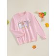 thumbnail image 5 of Mommy and Me Halloween Sweatshirts Long Sleeve Funny Letter Print Pullover Sweater Tops Family Matching Outfits, 5 of 9