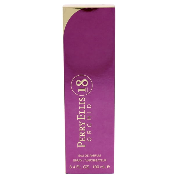 Perry Ellis 18 Orchid EDP Spray, 3.4 oz - Women's Fragrance with