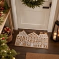 thumbnail image 5 of Christmas Door Mat Gingerbread House Doormat Outdoor Merry Christmas Welcome Mat Dirt-Scraping Floor Mats for Front Door Entryway Patio Home Festive Decor by MPOISVA, 5 of 8