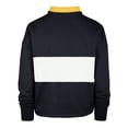 thumbnail image 3 of Women's '47 Navy Milwaukee Brewers Remi Quarter-Zip Cropped Top, 3 of 3