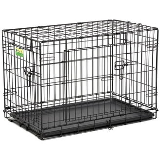 Midwest LifeStages Single Door Dog Crate - Walmart.com