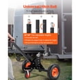 thumbnail image 5 of Heavy-Duty Trailer Dolly,1500lbs Tongue Weight Capacity,2 in 1 Trailer Mover with 2 in Ball,16 in Pneumatic Tires&Universal Wheel,Portable Tow Dolly for Moving Car RV Trailer, 5 of 12