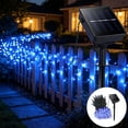 thumbnail image 2 of Solar Outdoor Lights Patriotic String Lights Blue LED Decorative Lighting 39Ft Independence Day Party Supplies Waterproof, 2 of 6