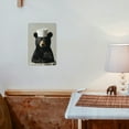 thumbnail image 3 of 1pc Charming Black Bear with White Hat 8x12" Iron Sign - Rustic Antique Finish, Easy to Hang, Perfect for Home Decor in Kitchen, Dining Room, Bedroom, Garden, Bathroom, Garage, Office, Bakery, 3 of 8