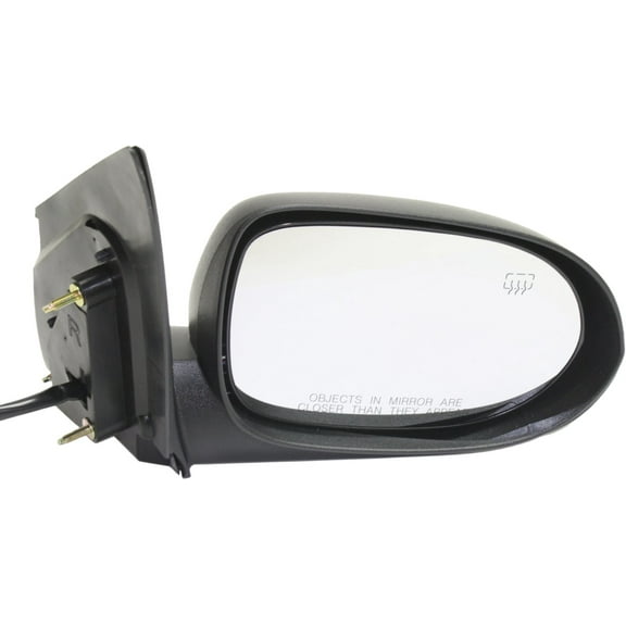 MIRROR Compatible For 2007-2012 Dodge Caliber Right Passenger Heated Power Glass Textured Black