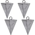 thumbnail image 1 of czcpp-Pyramid Sinker Fishing Weights Bullet Fishing Weight Saltwater Fishing Weight Sinker for Catfish Rig Ocean Surf Fishing Gear Tackle 1oz 2oz 3oz 4oz 5oz 6oz 8oz, 1 of 4