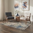 thumbnail image 2 of DEORAB 8x10 Area Rugs Low Pile Lightweight Machine Washable Non Slip Indoor for Living Room, Bedroom, Home Decor, Abstract Desert Sand, 2 of 5
