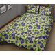 thumbnail image 2 of Juego de cama acolchado con estampado de hojas de arándano, 2 of 5