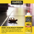 thumbnail image 7 of Harris Products Group Boric Acid Indoor Roach Killer with Applicator, 16 oz. (2-Pack), 7 of 7