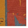 thumbnail image 5 of Rugsotic Carpets Hand Tufted Wool Eco-Friendly Area Rugs - 5'x8', Rectangle, Multicolor, Modern Contemporary Design, High Pile Handmade Anti Skid Rugs for Living Room, Bed Room (K00590), 5 of 5