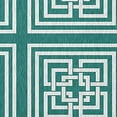 thumbnail image 2 of Simply Daisy 2' x 3' Desert Turquoise Greek New Key Rug, 2 of 5