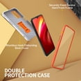 thumbnail image 2 of FITO For T-Mobile REVVL V Plus 5G Case, Phone Case with Screen Protector and Kickstand (Orange), 2 of 7