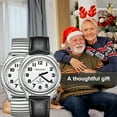 thumbnail image 3 of Atomic American English Talking Watch Speaks Clear and Loud Time, Date and Alarm time Stretch Band is Best Gift for Senior,Visually impaired, or Blind People, 3 of 5
