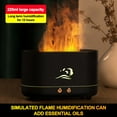 thumbnail image 6 of AZXY 225ml Ultrasonic Humidifiers for Bedroom,Cool Mist Humidifiers for Home Large Room,Small Flame Fireplace Humidifier Diffuser Quiet,Aromatherapy Oil Diffuser Humidifier for Car Desk, 6 of 8