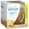 Febreze Candle, Air Freshener, Vanilla $ Refresh, 5.5 oz - Each