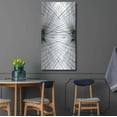 thumbnail image 4 of Luxe Metal Art 'Rays IV' by Grace Popp Metal Wall Art, 24"x48", 4 of 10