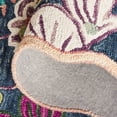 thumbnail image 6 of SAFAVIEH Jardin Jack Floral Area Rug, Navy/Ivory, 6' x 6' Square, 6 of 11