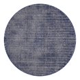 thumbnail image 2 of Jill Zarin English Manor Collection Area Rug - Farmhouse (5' 3" Round Blueberry/Ivory), 2 of 6