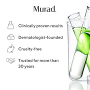 Murad AHA/BHA Exfoliating Cleanser - Triple-Action Cleansing Exfoliator with Salicylic, Lactic, Glycolic Acids - Creamy Face Wash Removes Dull, Dry Skin for Smoother, Softer Skin (2 Fl Oz)
