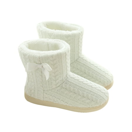 

Daeful Womens Warm Plush Slippers Winter Boots Thick Christmas WAQ4