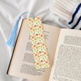 thumbnail image 4 of Kdxio Colorful Lemons Print Metal Tassel Bookmarks,Perfect Gift for Art Lovers and Bookworms Metal Bookmarks for Women, 4 of 8