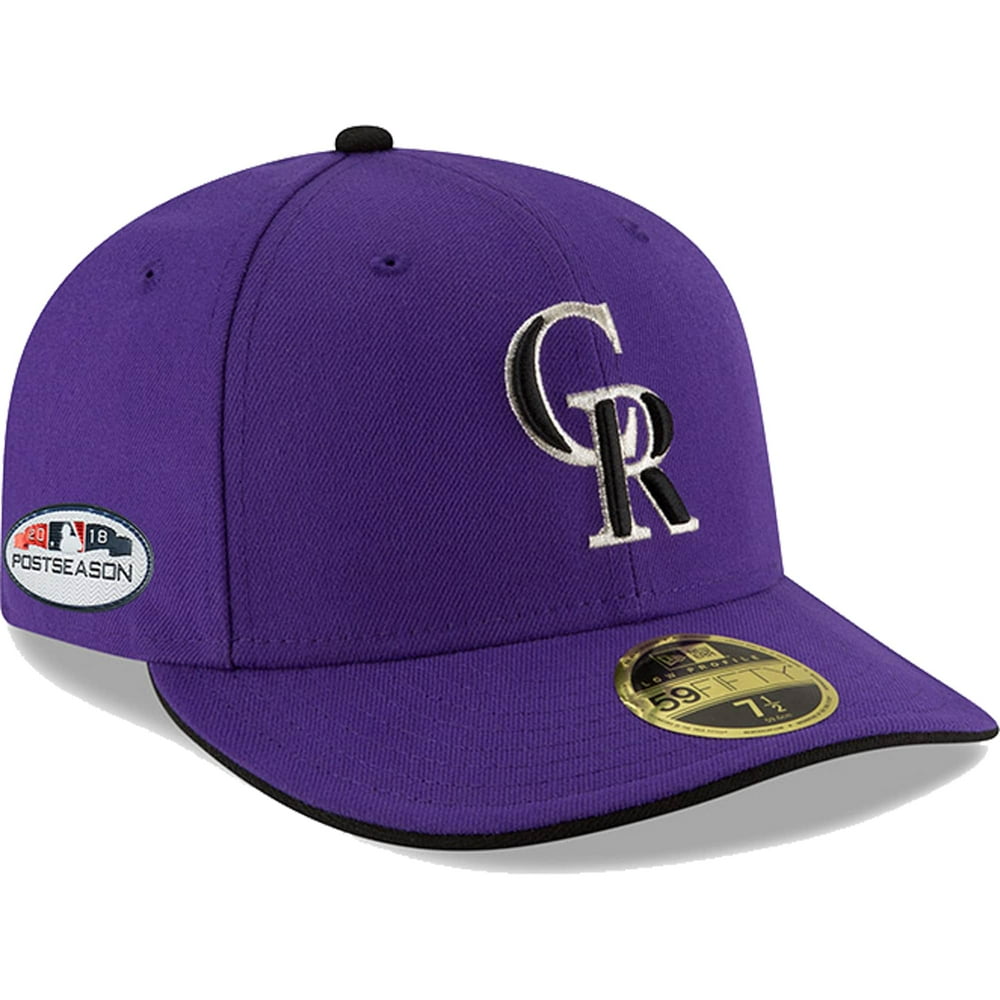 Colorado Rockies New Era 2018 Postseason Side Patch Low Profile 59FIFTY ...