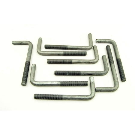 

Concrete Bent Anchor Bolts 3/4-10 X 8 Hot Galvanized