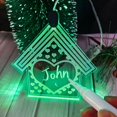 thumbnail image 1 of Bolígrafo para escribir, colgante acrílico luminoso, regalos de Navidad, casa personalizada, regalos de Navidad en blanco con mi nombre, 1 of 4